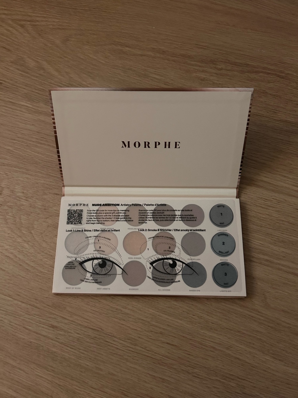 NUDE AMBITION by Morphe Eye Shadow Palette
